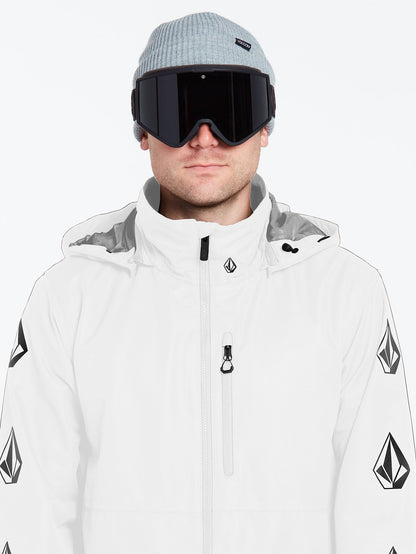 Deadly Stones Schneejacke - WEISS