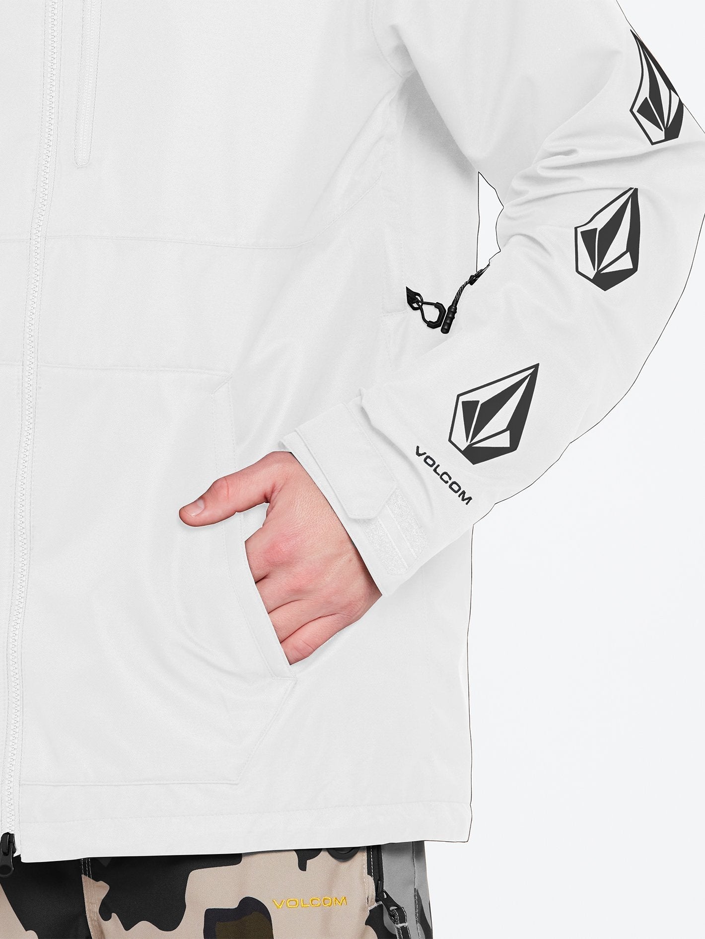 Deadly Stones Schneejacke - WEISS