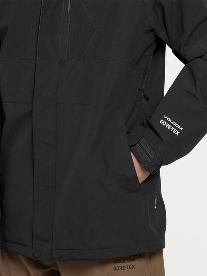 L Gore-Tex Schneejacke - SCHWARZ