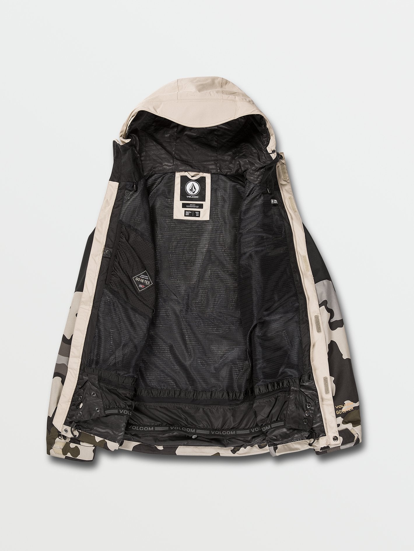 Gore-Tex Schneejacke L - DRILL KHAKI