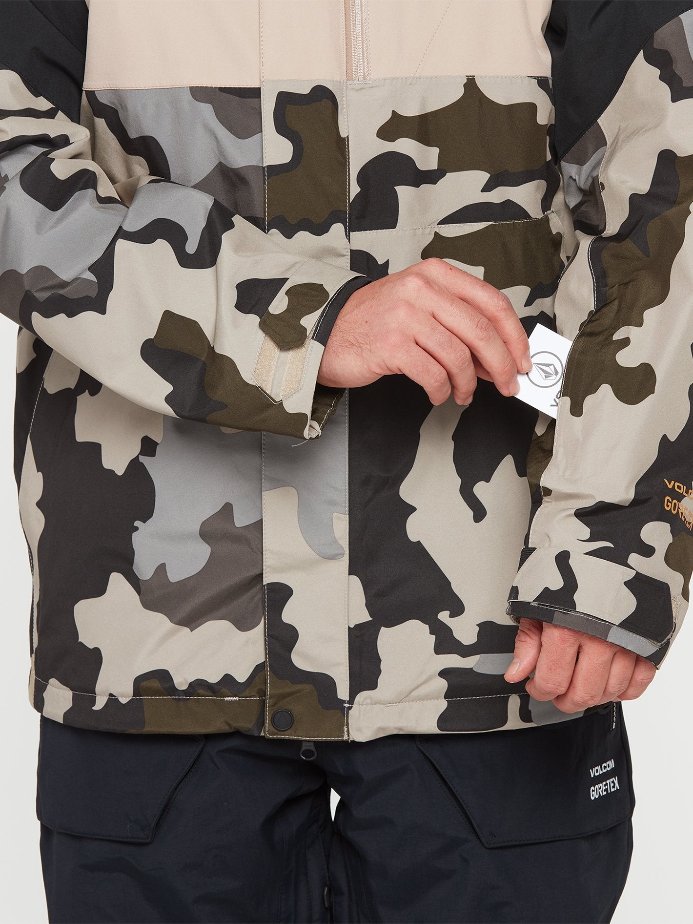 Gore-Tex Schneejacke L - DRILL KHAKI