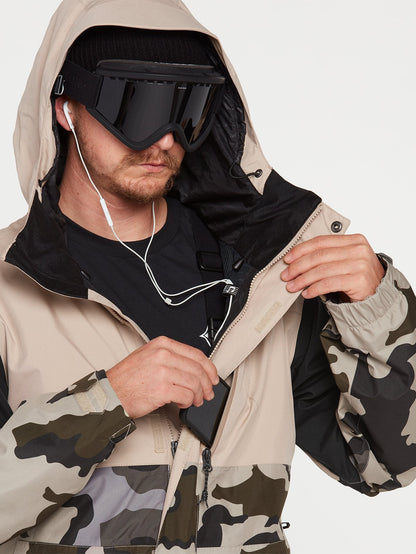Gore-Tex Schneejacke L - DRILL KHAKI