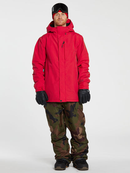 L Gore-Tex Schneejacke - ROT