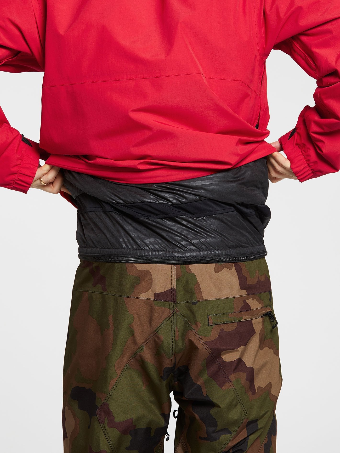 L Gore-Tex Schneejacke - ROT