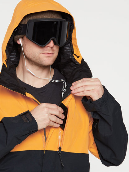 Schneejacke L Gore-Tex - RESIN GOLD