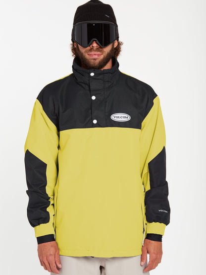 Longo Pullover snow jacket - FADED LEMON