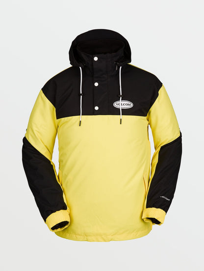 Longo Pullover snow jacket - FADED LEMON