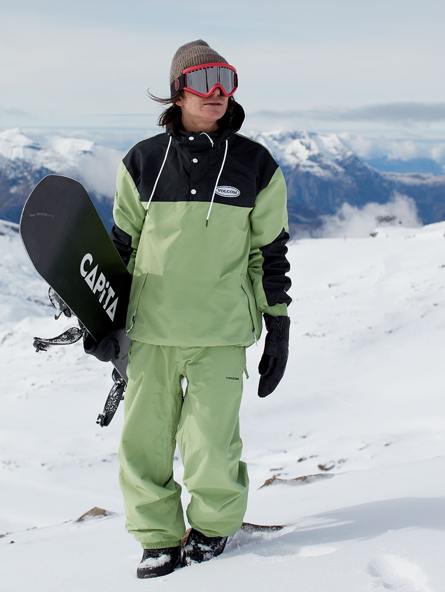 Veste de snow Longo Pullover - JADE