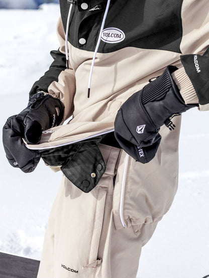 Longo Pullover Snow Jacket - KHAKI