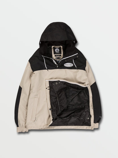 Longo Pullover Snow Jacket - KHAKI