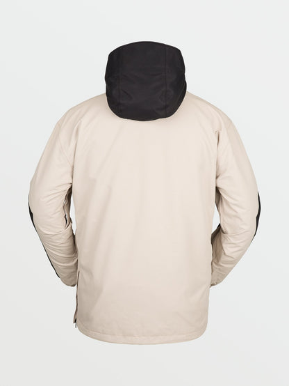 Longo Pullover Snow Jacket - KHAKI