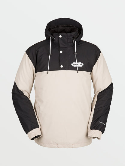 Longo Pullover Snow Jacket - KHAKI