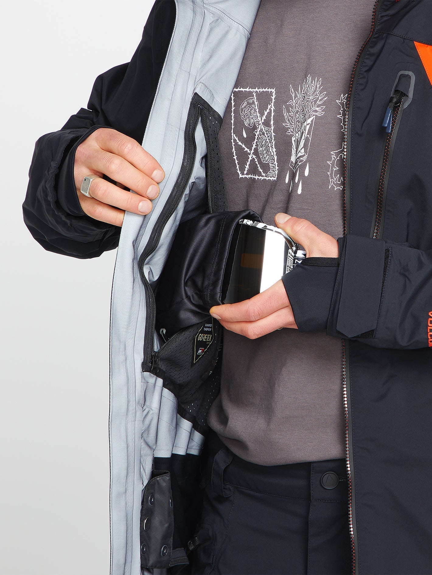 Veste de snow Guch Stretch Gore-Tex - Black
