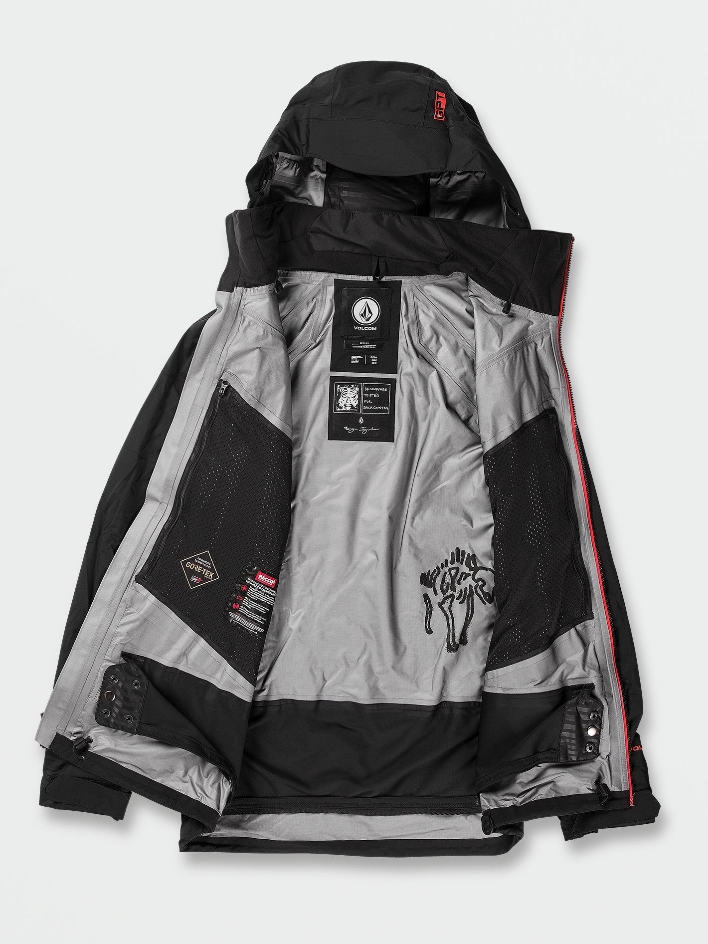 Veste de snow Guch Stretch Gore-Tex - Black