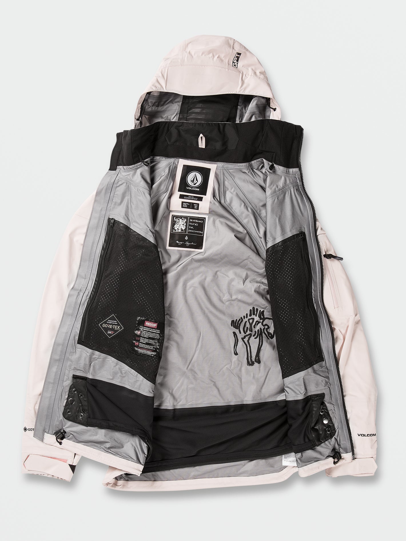 Veste de snow Guch Stretch Gore-Tex - Party Pink