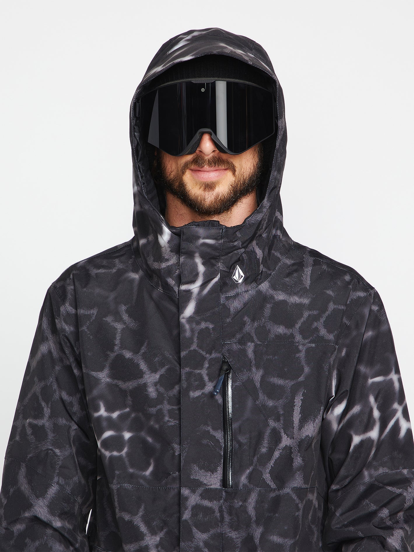 Veste de snow L Gore-Tex - Black Giraffe