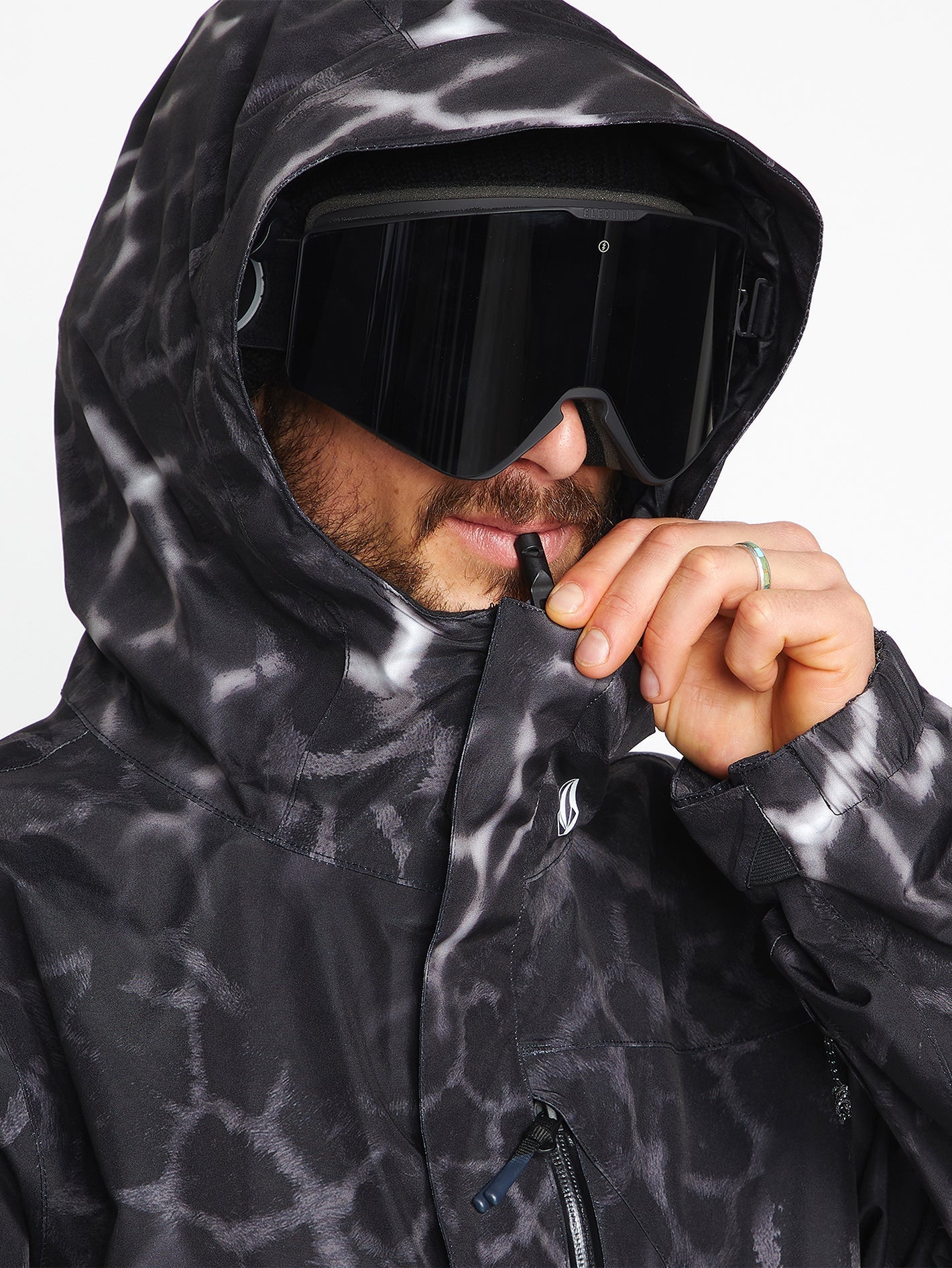 Veste de snow L Gore-Tex - Black Giraffe