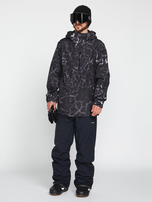L Gore-Tex Schneejacke - Schwarze Giraffe