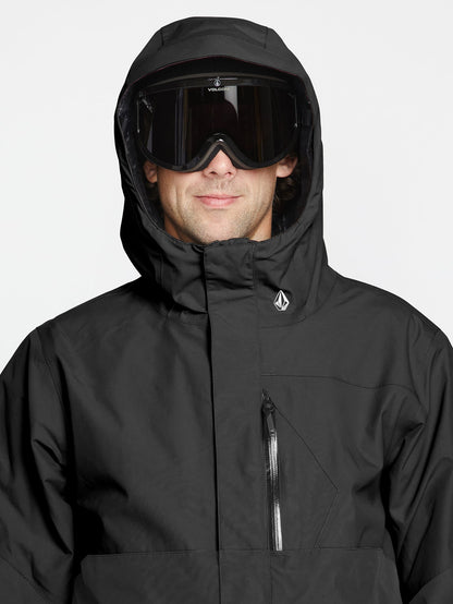 L Gore-Tex Schneejacke - Schwarz