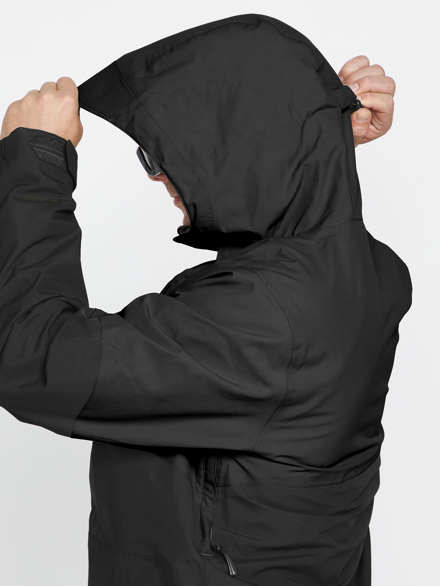 L Gore-Tex Schneejacke - Schwarz
