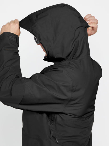 L Gore-Tex Schneejacke - Schwarz