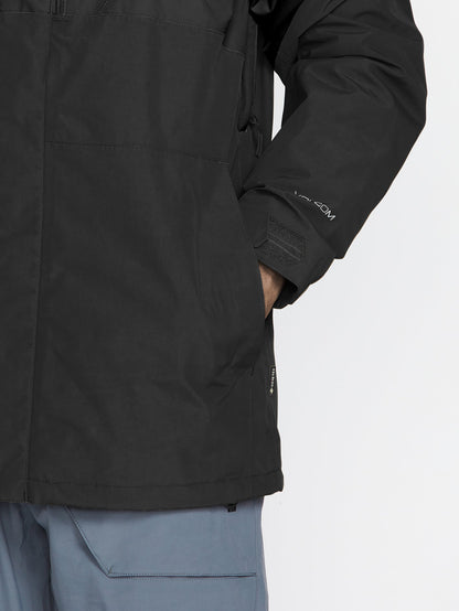 L Gore-Tex Schneejacke - Schwarz