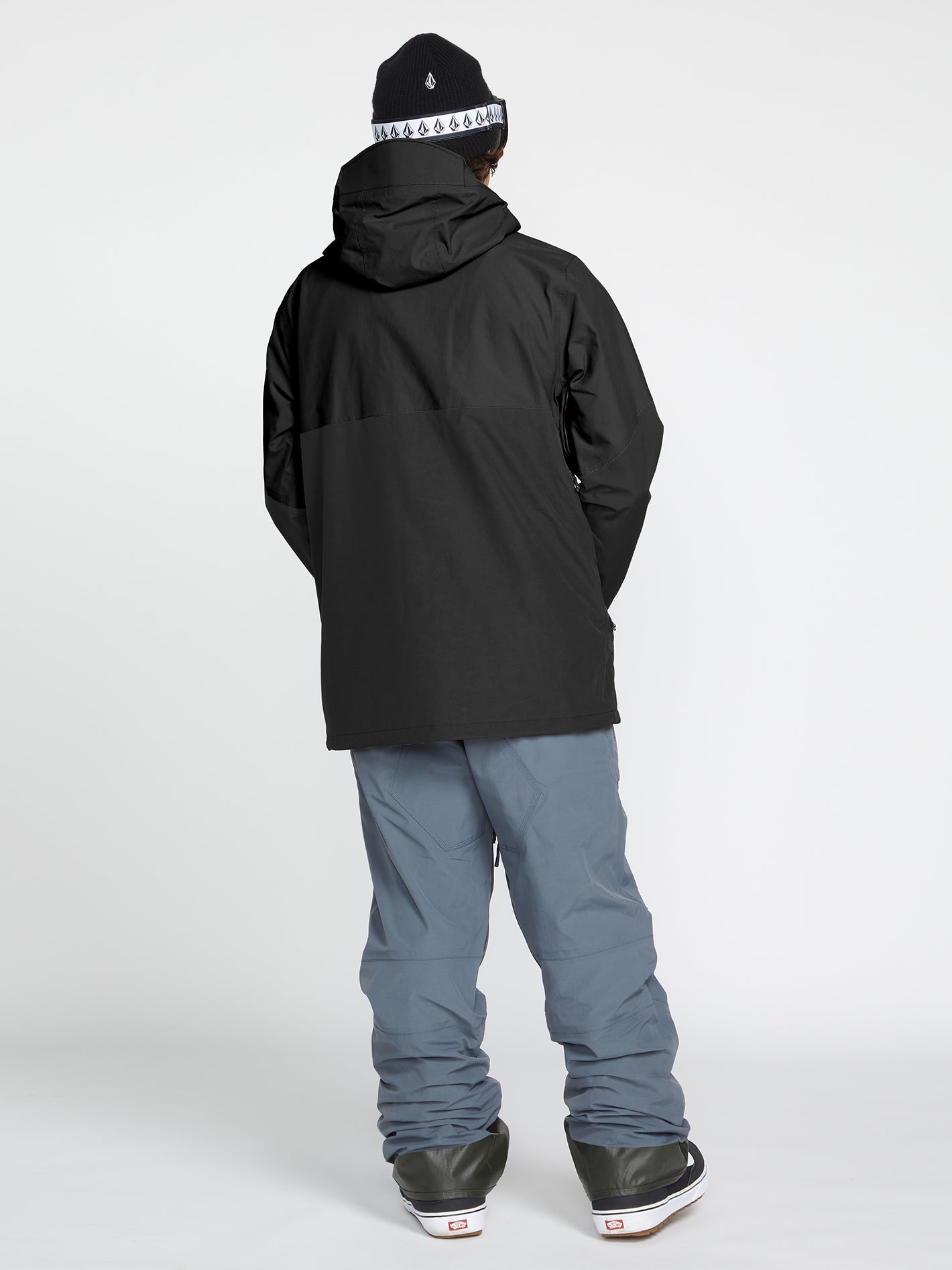 L Gore-Tex Schneejacke - Schwarz