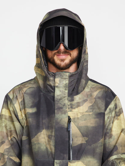 L Gore-Tex Schneejacke - Camouflage
