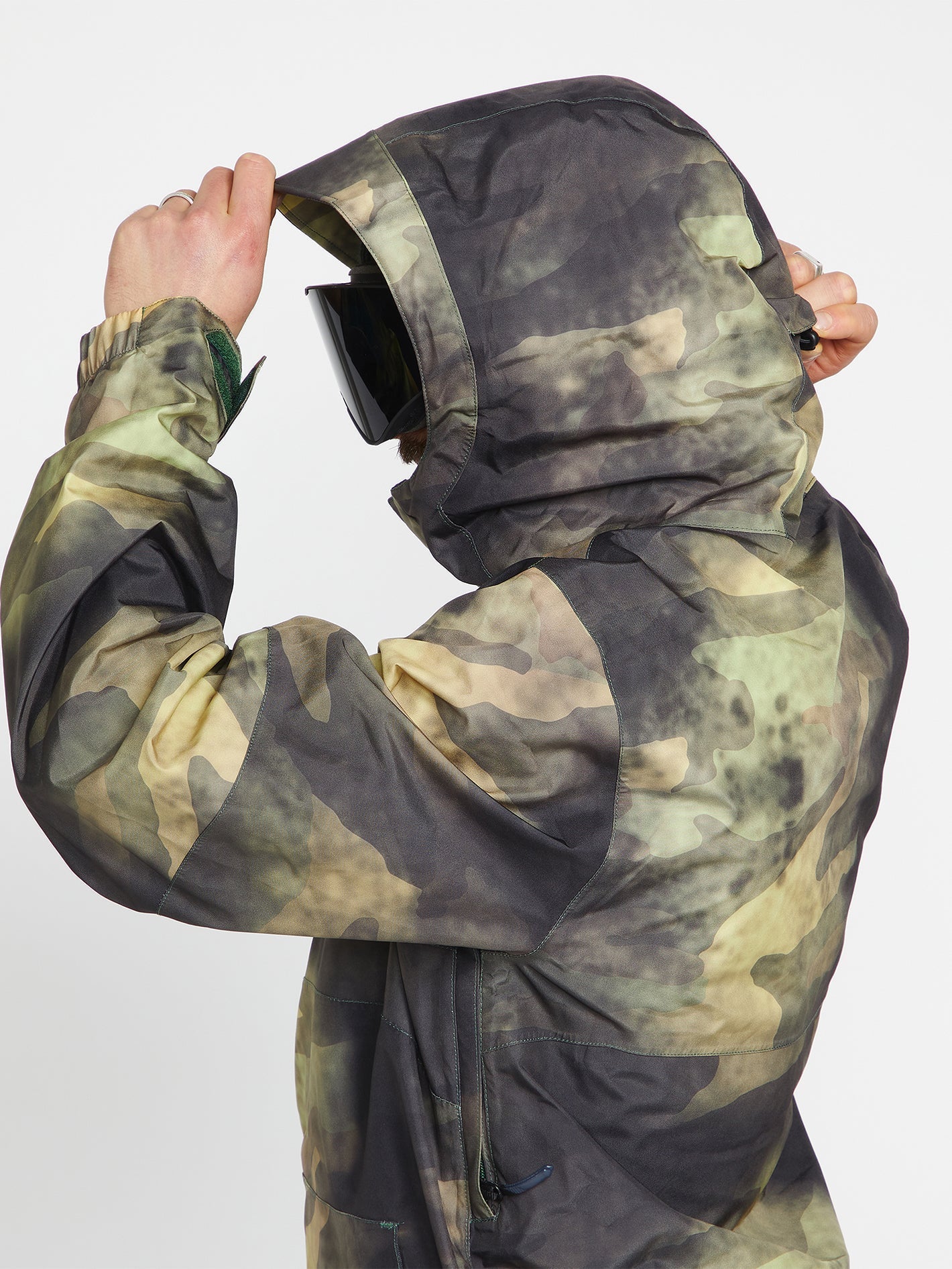 L Gore-Tex Schneejacke - Camouflage
