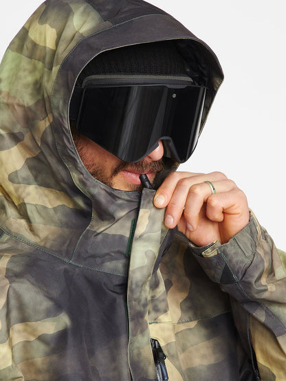L Gore-Tex Schneejacke - Camouflage