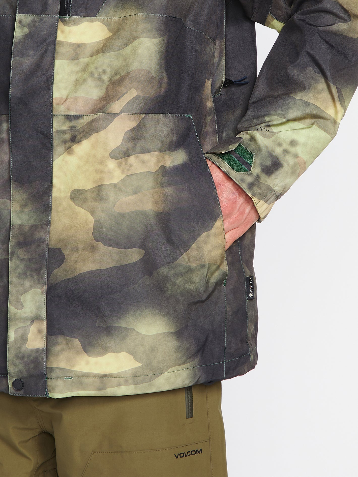 L Gore-Tex Schneejacke - Camouflage