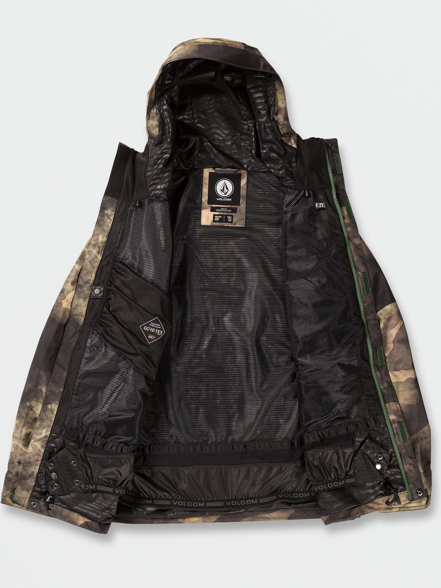 L Gore-Tex Schneejacke - Camouflage