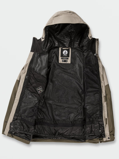 L Gore-Tex Schneejacke - Dunkelkhaki