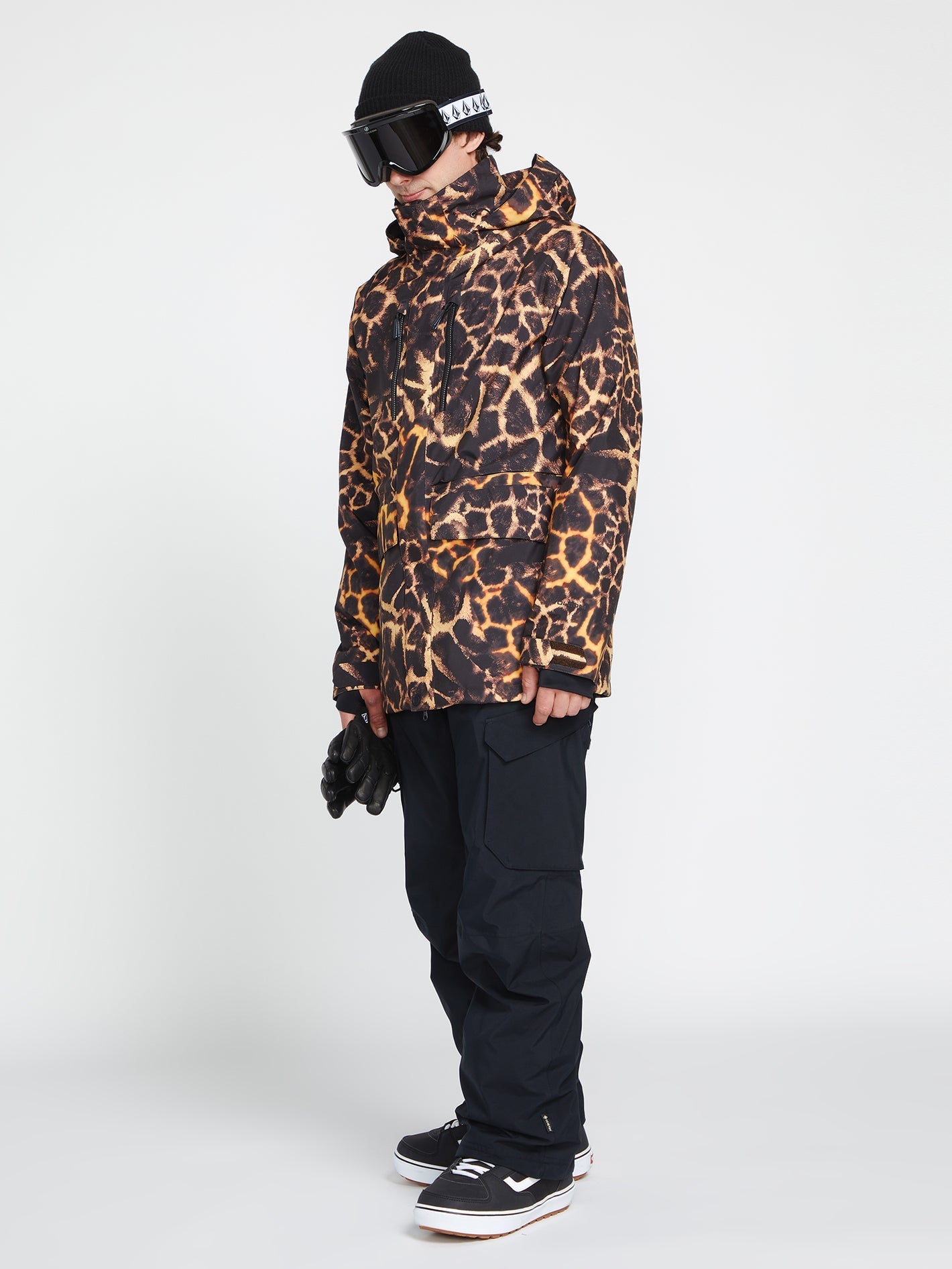 Stone Stretch Gore-Tex Snow Jacket - Gold Giraffe
