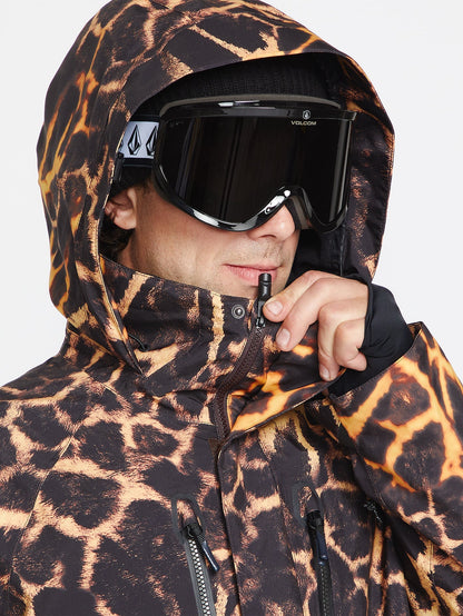 Stone Stretch Gore-Tex Snow Jacket - Gold Giraffe