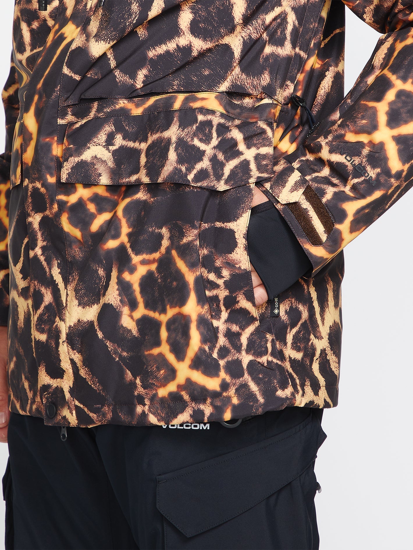 Stone Stretch Gore-Tex Snow Jacket - Gold Giraffe