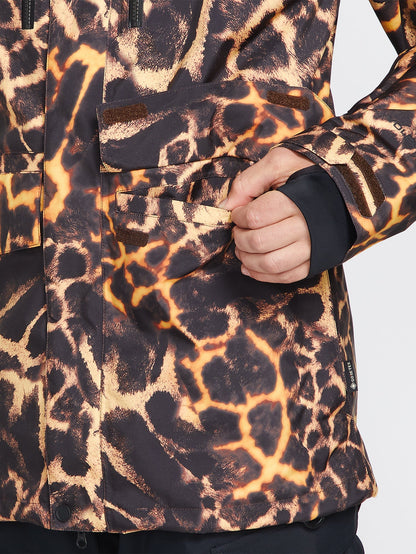 Stone Stretch Gore-Tex Snow Jacket - Gold Giraffe