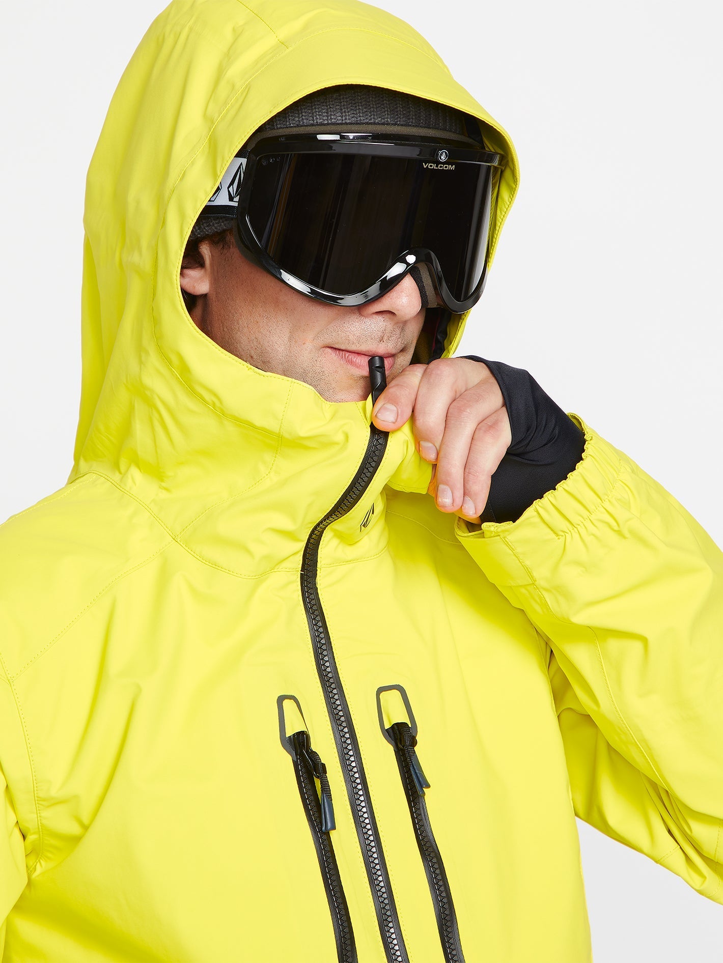 Guide Gore-Tex Schneejacke - Zitrone