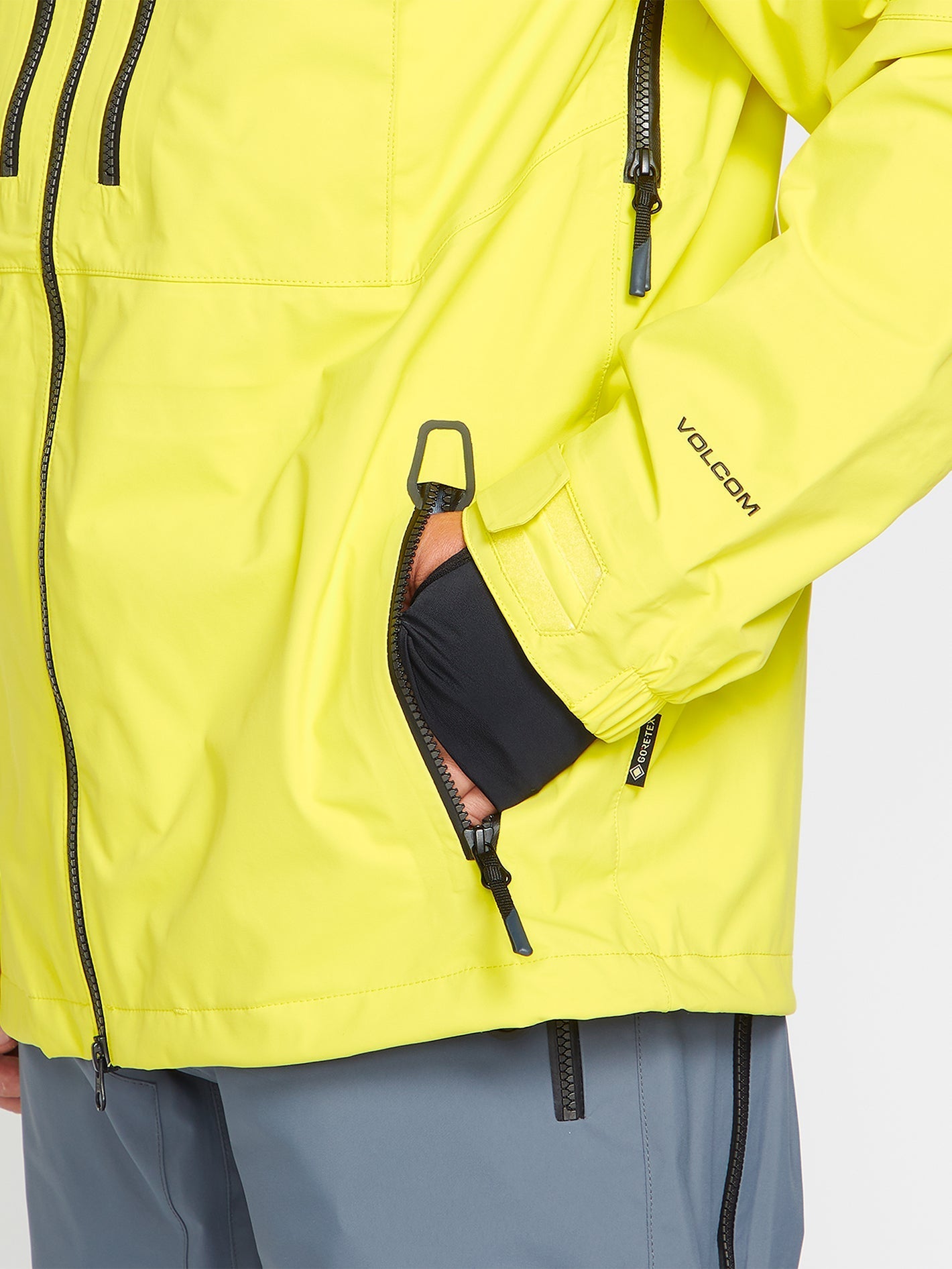 Guide Gore-Tex Schneejacke - Zitrone