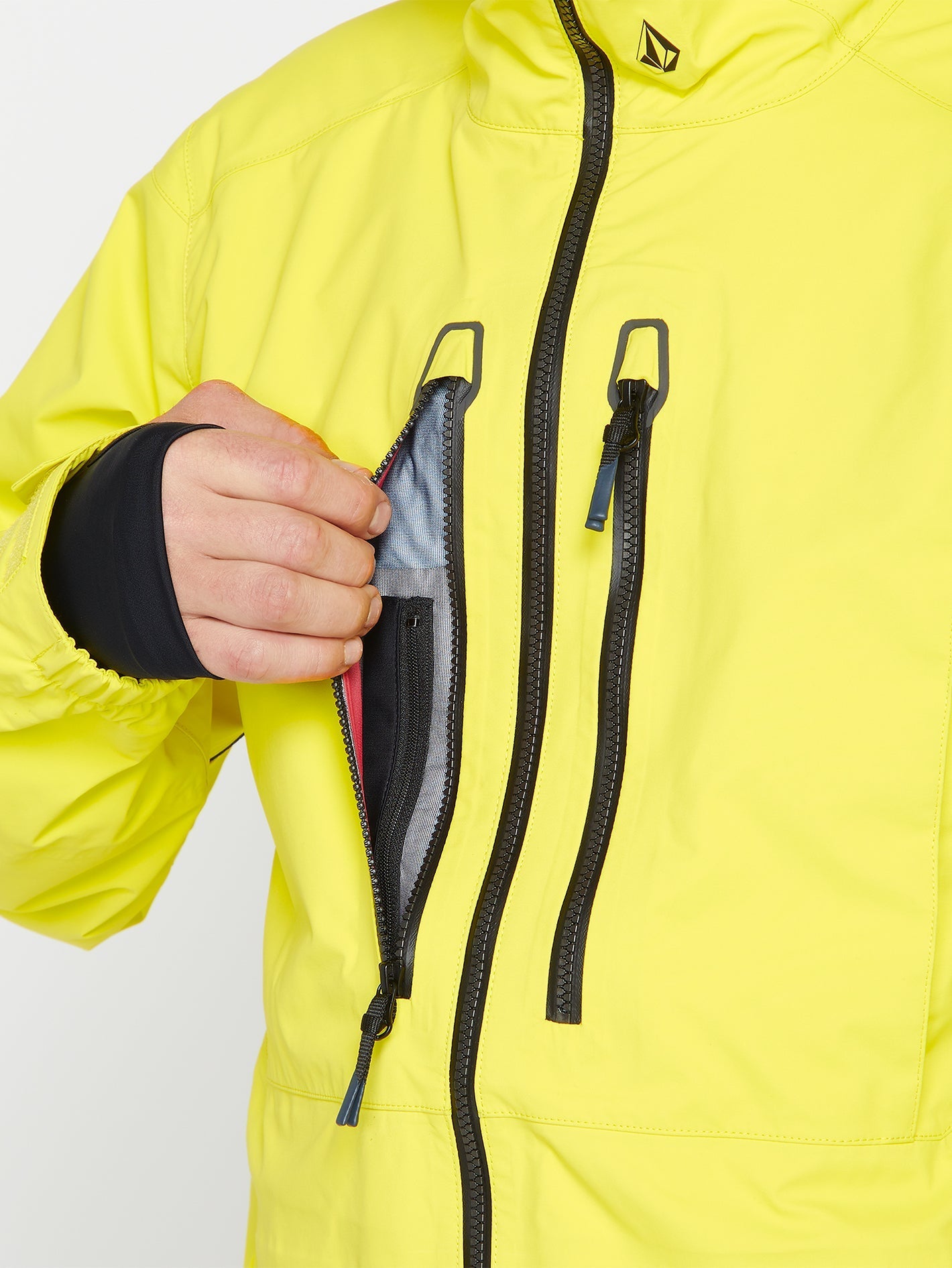 Guide Gore-Tex Schneejacke - Zitrone