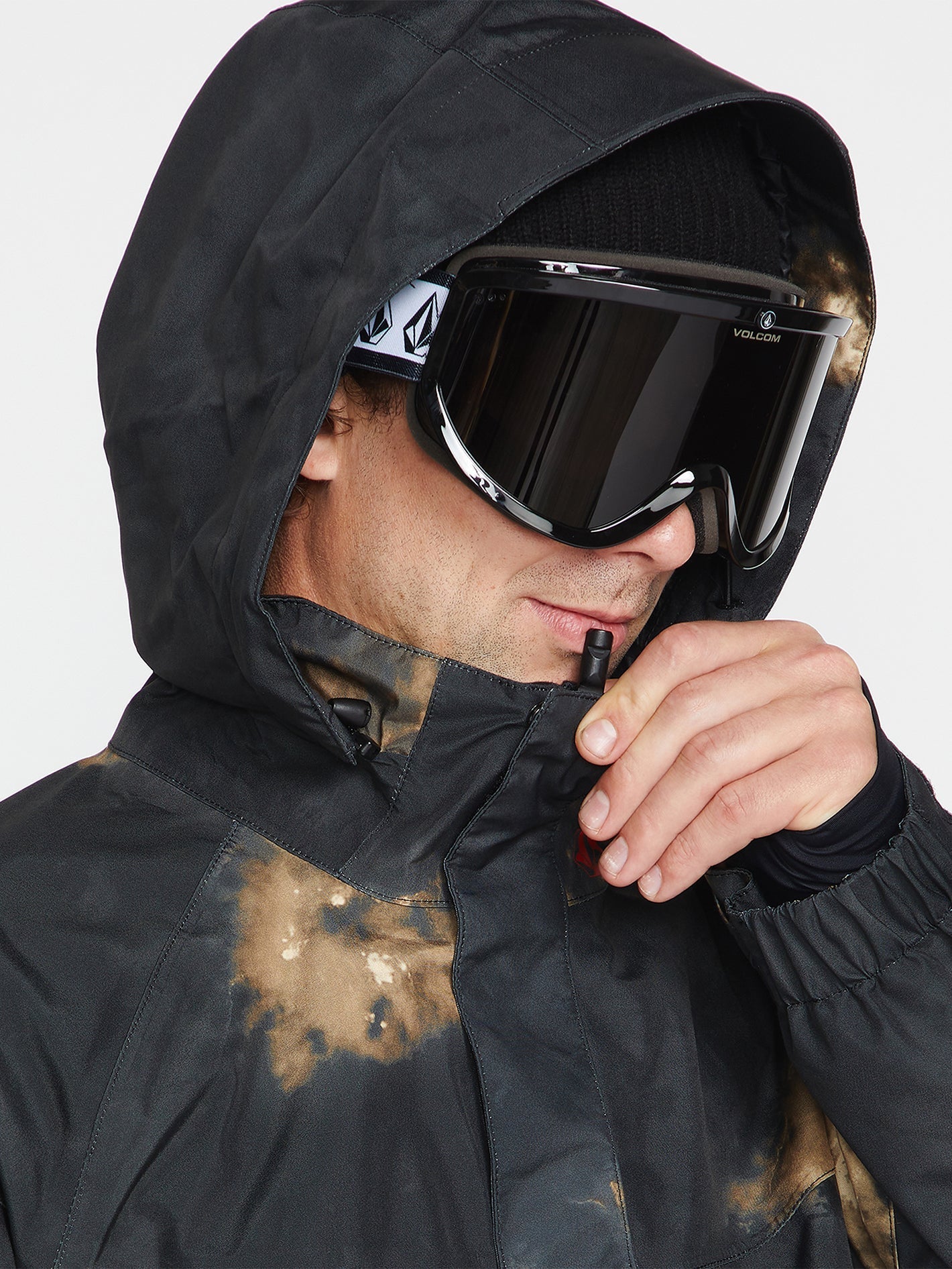 Melo Gore-Tex Pullover-Schneejacke - Bleach Black