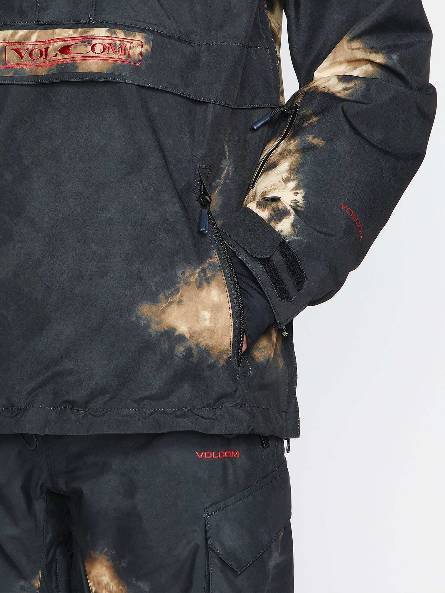 Melo Gore-Tex Pullover-Schneejacke - Bleach Black