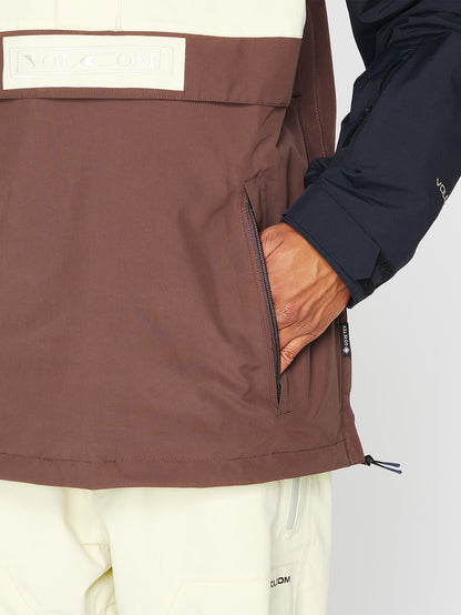 Melo Gore-Tex Pullover Snow Jacket - Khaki
