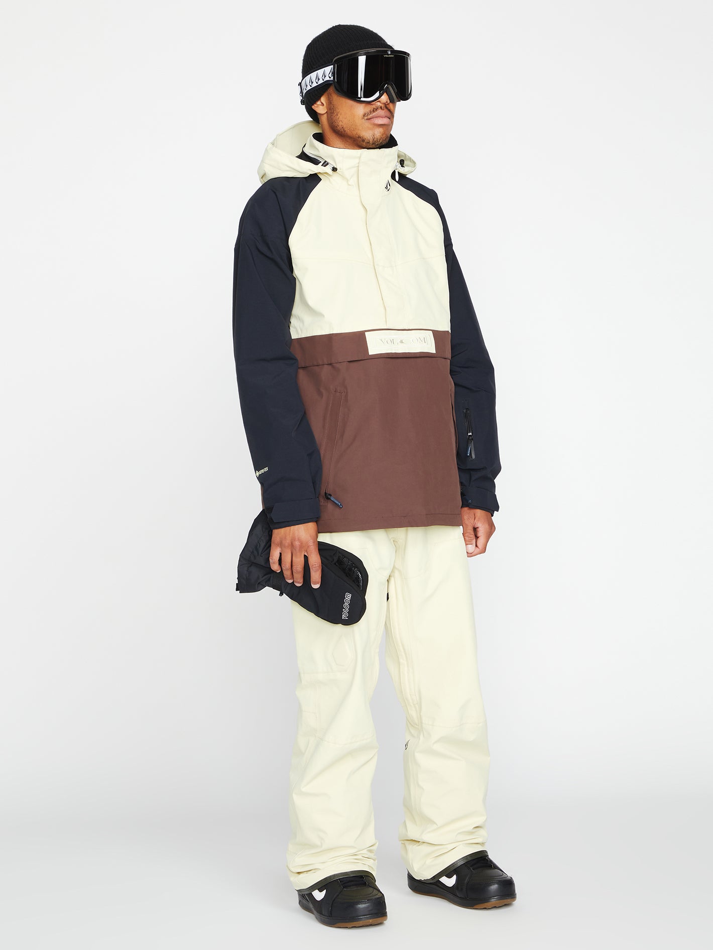 Melo Gore-Tex Pullover Snow Jacket - Khaki