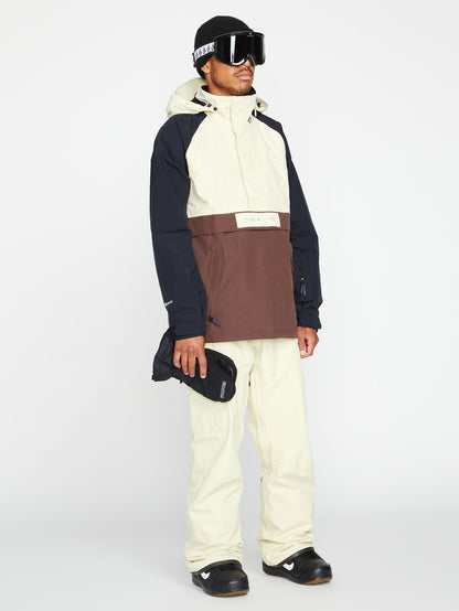 Melo Gore-Tex Pullover Snow Jacket - Khaki