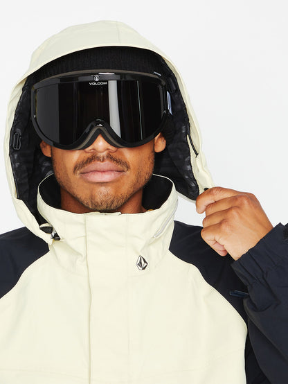 Melo Gore-Tex Pullover Snow Jacket - Khaki