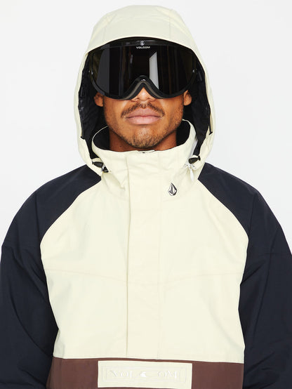 Melo Gore-Tex Pullover Snow Jacket - Khaki