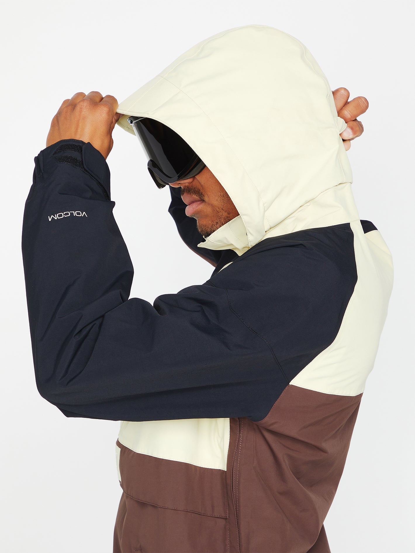 Melo Gore-Tex Pullover Snow Jacket - Khaki