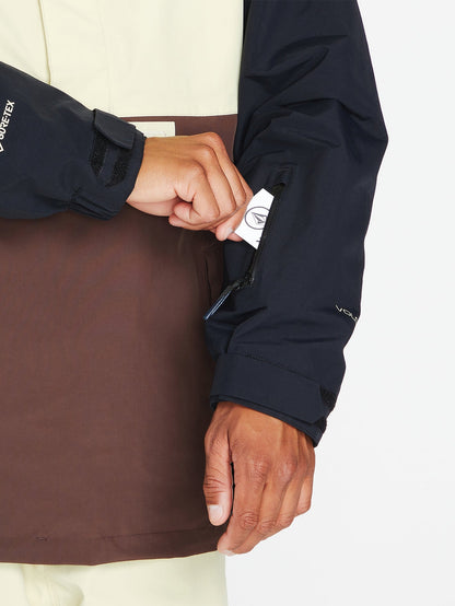 Melo Gore-Tex Pullover Snow Jacket - Khaki