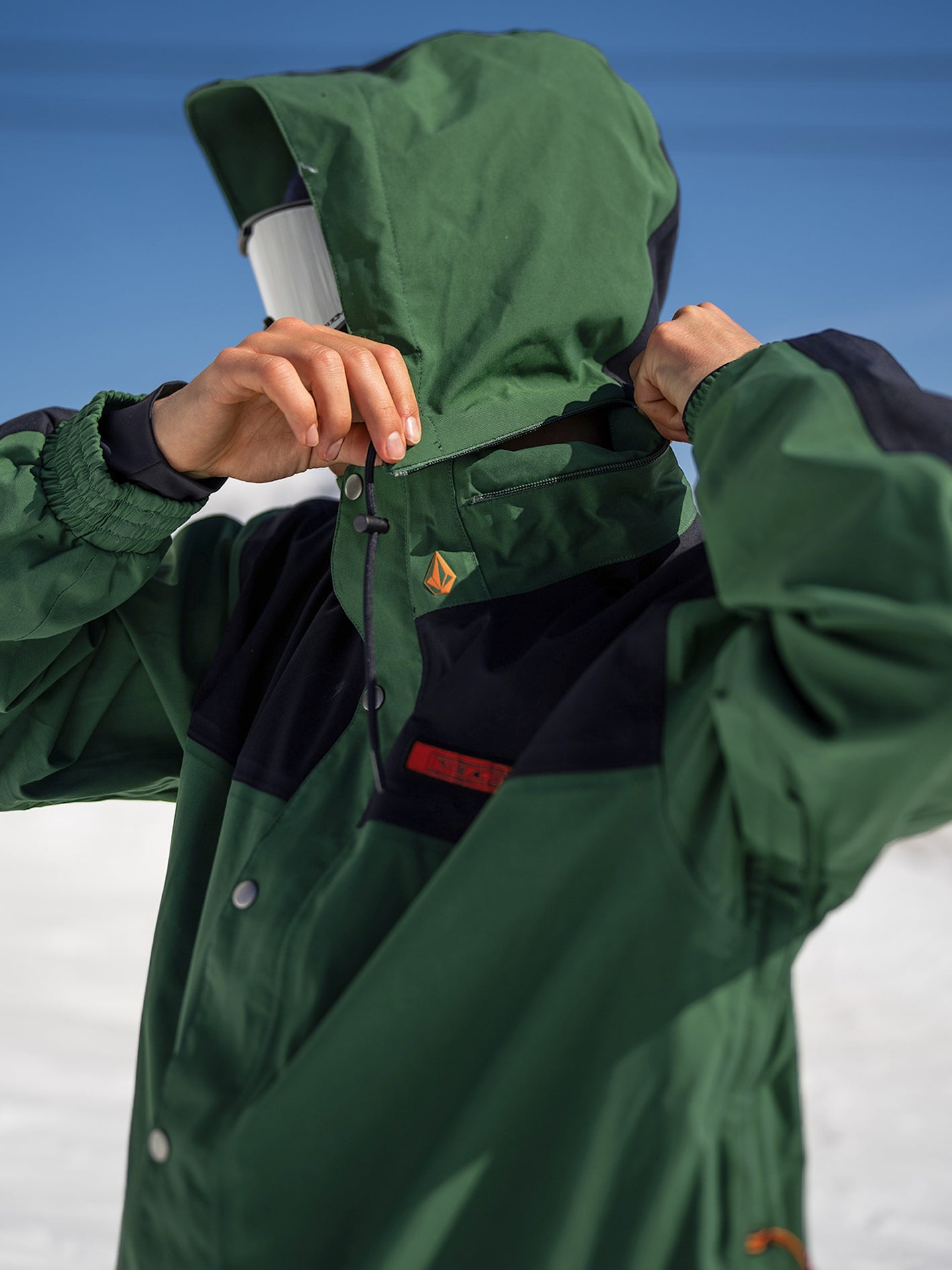 Longo Gore-Tex Schneejacke – Militär